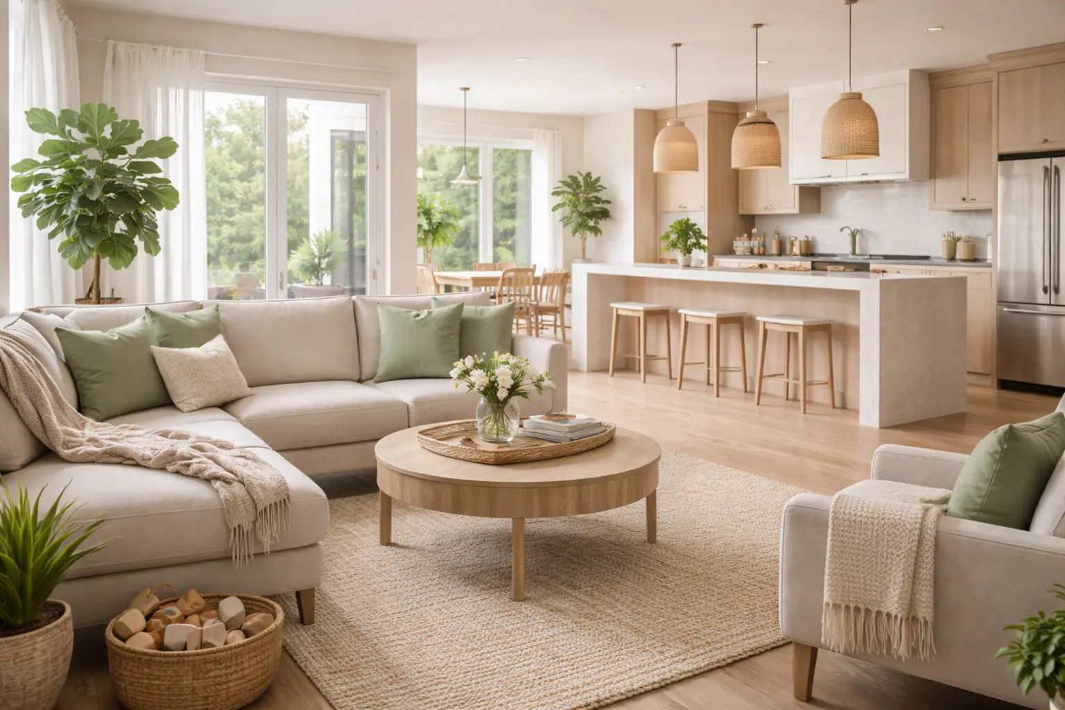 Clean home interior residential services